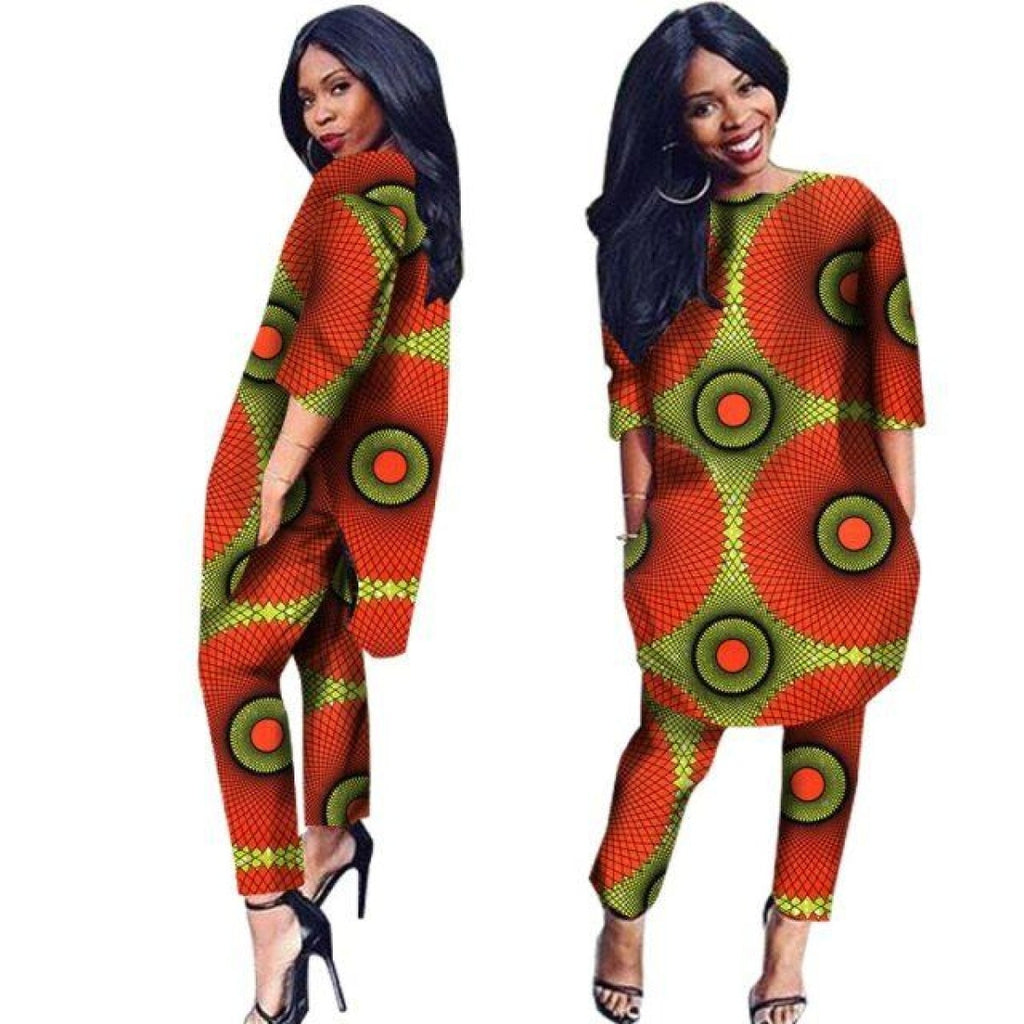 Ndebele Outfit With Matching Pants - Sunika Magazine